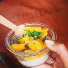 Gluten-free yogurt from Chobani Cafe